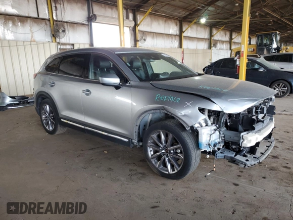 2023 Mazda CX-9 Grand Touring with VIN JM3TCBDY6P0637847, listed as a Copart auction lot 48992055 with 50,437 mi miles and Non Repairable. Bid and sale history available at carsss.com. Image 4.