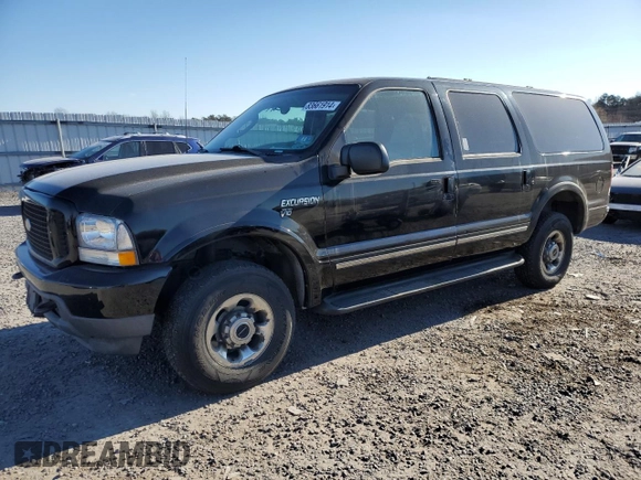 2003 Ford Excursion Limited z VIN 1FMNU43S63EB44315, wystawiony jako Copart lot #83661914 z przebiegiem 265 785 mil mil oraz Czysty tytuł • Clean title. Historia ofert i sprzedaży dostępna na DreamBid. Obrazek 1.