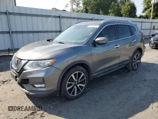 2019 Nissan Rogue SV with VIN 5N1AT2MT5KC758327, listed as a Copart auction lot 60059265 with 163,968 mi miles and Clean title. Bid and sale history available at DreamBid. Image 1.
