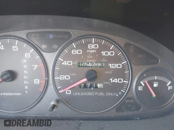 1999 Acura Integra with VIN JH4DB7660XS001176, listed as a IAAI auction lot 41851522 with 174,280 mi miles and . Bid and sale history available at DreamBid. Image 7.
