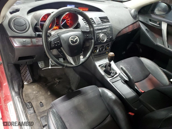2010 Mazda Mazda3 Mazdaspeed3 Sport with VIN JM1BL1H49A1277092, listed as a Copart auction lot 85949934 with 190,644 mi miles and Salvage Title. Bid and sale history available at carsss.com. Image 8.