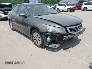 2010 Honda Accord LX with VIN 1HGCP2F39AA126781, listed as a IAAI auction lot 42706951 with 212,001 mi miles and . Bid and sale history available at DreamBid. Image 1.