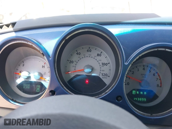 2007 Chrysler PT Cruiser with VIN 3C3JY45X67T596176, listed as a IAAI auction lot 42029177 with 143,899 mi miles. Bid and sale history available at carsss.com. Image 7.