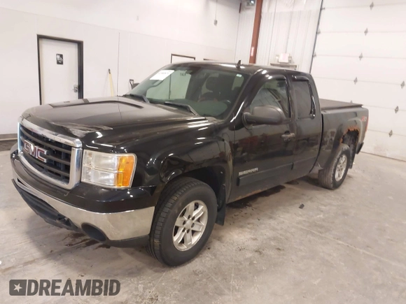 2009 GMC Sierra 1500 SLE with VIN 1GTEK29029Z297795, listed as a IAAI auction lot 41980874 with 231,268 mi miles. Bid and sale history available at carsss.com. Image 2.