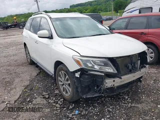 2014 Nissan Pathfinder SL with VIN 5N1AR2MN1EC617999, listed as a IAAI auction lot 42224316 with 93,215 mi miles and . Bid and sale history available at DreamBid. Image 1.