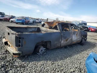 2014 Chevrolet Silverado 1500 LT with VIN 1GCUKREC8EF196308, listed as a Copart auction lot 46889075 with Not Provided miles and Non Repairable. Bid and sale history available at DreamBid. Image 3.