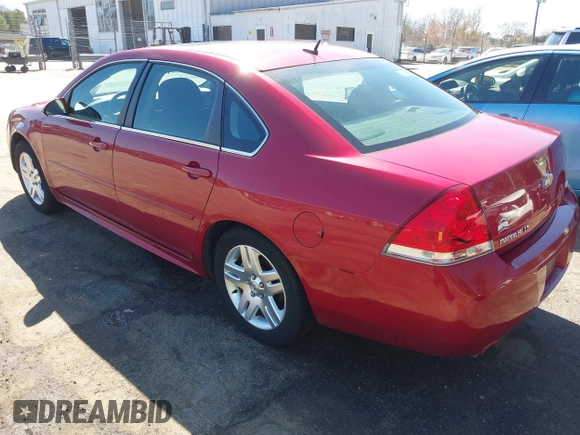 2015 Chevrolet Impala LT with VIN 2G1WB5E30F1134808, listed as a IAAI auction lot 41829030 with 188,573 mi miles and . Bid and sale history available at DreamBid. Image 3.