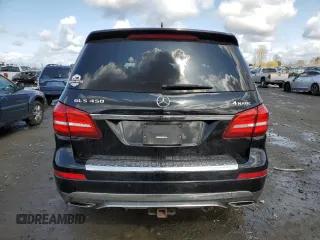 2017 Mercedes-Benz GLS with VIN 4JGDF6EE2HA851029, listed as a Copart auction lot 44181923 with 105,825 mi miles. Bid and sale history available at carsss.com. Image 6.