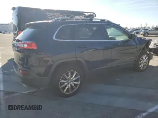 2016 Jeep Cherokee Limited with VIN 1C4PJLDS0GW256476, listed as a Copart auction lot 50354995 with 138,421 mi miles and Clean Title. Bid and sale history available at carsss.com. Image 3.