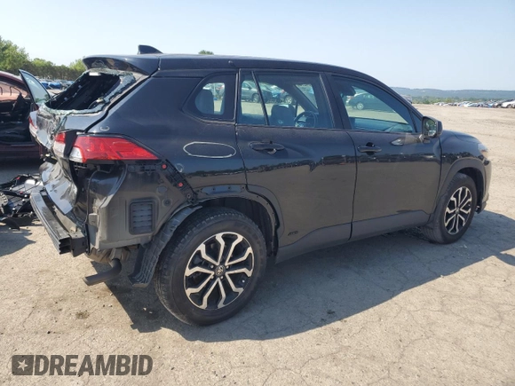 2023 Toyota Corolla Cross Hybrid S с VIN 7MUFBABG3PV015156, выставлен на аукционе Copart как лот 62304275 с пробегом 63 012 миль миль и Списание • Salvage title. История ставок и продаж доступна на DreamBid. Изображение 3.