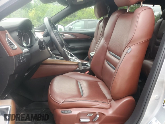 2017 Mazda CX-9 Signature with VIN JM3TCBEY3H0134230, listed as a Copart auction lot 55063945 with 91,714 mi miles and Salvage title. Bid and sale history available at DreamBid. Image 7.