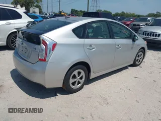 2015 Toyota Prius Four with VIN JTDKN3DU6F0467456, listed as a IAAI auction lot 42112420 with 1 mi miles. Bid and sale history available at carsss.com. Image 4.