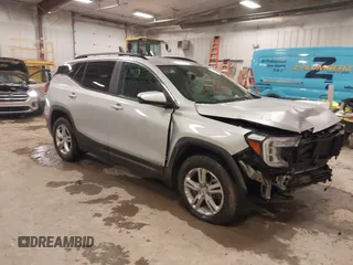 2022 GMC Terrain SLE z VIN 3GKALTEV4NL194497, wystawiony jako IAAI lot #41176886 z przebiegiem 44 021 mil mil oraz . Historia ofert i sprzedaży dostępna na DreamBid. Obrazek 1.