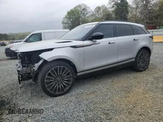 2021 Land Rover Range Rover Velar R-Dynamic S with VIN SALYT2EX0MA310489, listed as a Copart auction lot 51587085 with 27,743 mi miles and Salvage title. Bid and sale history available at DreamBid. Image 1.