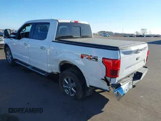 2018 Ford F-150 XL with VIN 1FTEW1EG3JKF42991, listed as a IAAI auction lot 41858937 with 74,872 mi miles. Bid and sale history available at carsss.com. Image 3.