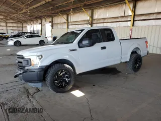 2019 Ford F-150 XL with VIN 1FTEX1CB7KKF28811, listed as a Copart auction lot 61680555 with 40,910 mi miles and Salvage title. Bid and sale history available at DreamBid. Image 1.