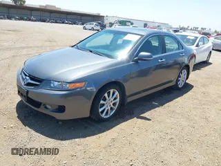 2007 Acura TSX with VIN JH4CL96877C008982, listed as a IAAI auction lot 42333258 with 186,794 mi miles and . Bid and sale history available at DreamBid. Image 2.