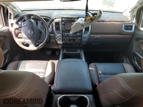 2017 Nissan Titan SV с VIN 1N6AA1E65HN535003, выставлен на аукционе Copart как лот 53313805 с пробегом 26 167 миль миль и На запчасти • Non repairable. История ставок и продаж доступна на DreamBid. Изображение 8.