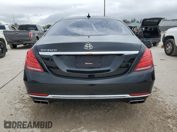 2016 Mercedes-Benz S with VIN WDDUX7GB0GA149841, listed as a Copart auction lot 46060465 with 78,810 mi miles and Salvage Title. Bid and sale history available at DreamBid. Image 6.