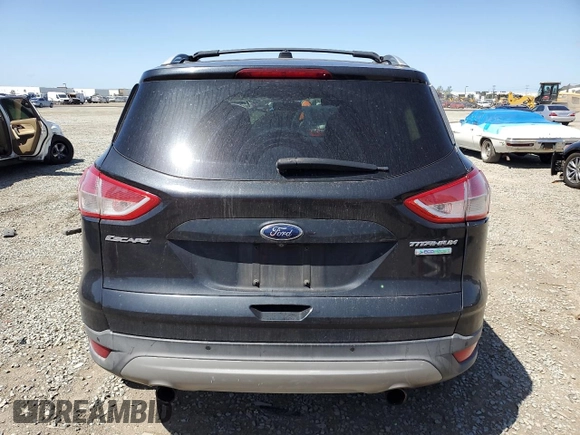 2013 Ford Escape Titanium with VIN 1FMCU0J99DUB46714, listed as a Copart auction lot 51347965 with 186,488 mi miles and Salvage Title. Bid and sale history available at carsss.com. Image 6.