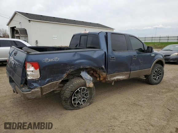 2005 Ford F-150 XLT with VIN 1FTPW145X5KB81905, listed as a Copart auction lot 54129525 with 190,622 mi miles and Non repairable. Bid and sale history available at DreamBid. Image 3.
