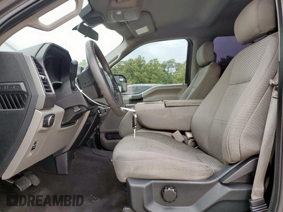 2020 Ford F-150 XL with VIN 1FTEW1CP5LKE35821, listed as a Copart auction lot 58717205 with 69,973 mi miles and Salvage title. Bid and sale history available at DreamBid. Image 7.