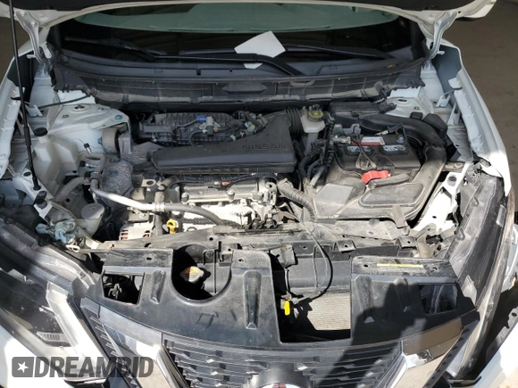 2017 Nissan Rogue S with VIN KNMAT2MV6HP502835, listed as a Copart auction lot 60999025 with 104,832 mi miles and Salvage title. Bid and sale history available at DreamBid. Image 11.