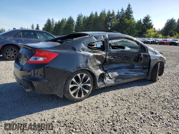 2013 Honda Civic Si with VIN 2HGFG4A5XDH706239, listed as a Copart auction lot 58581105 with 94,772 mi miles and Salvage title. Bid and sale history available at DreamBid. Image 3.