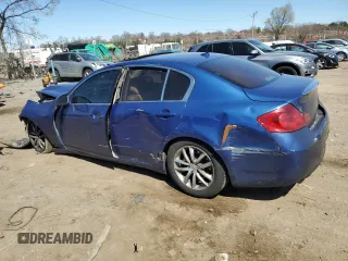 2007 Infiniti G35 Sedan Journey with VIN JNKBV61E77M719853, listed as a Copart auction lot 50568925 with 212,077 mi miles and Salvage Title. Bid and sale history available at carsss.com. Image 2.