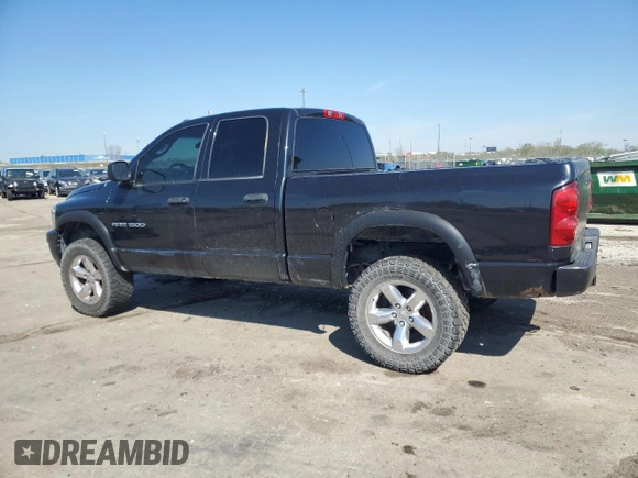 2007 Dodge 1500 SLT with VIN 1D7HU18237J529777, listed as a Copart auction lot 55023325 with 238,549 mi miles and Clean Title. Bid and sale history available at DreamBid. Image 2.