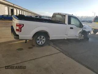 2019 Ford F-150 XL with VIN 1FTMF1CB9KKE58548, listed as a Copart auction lot 47403675 with 90,599 mi miles and Non repairable. Bid and sale history available at DreamBid. Image 3.