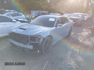2021 Dodge Charger R/T with VIN 2C3CDXCT8MH594715, listed as a IAAI auction lot 42257288 with 11,570 mi miles and . Bid and sale history available at DreamBid. Image 18.