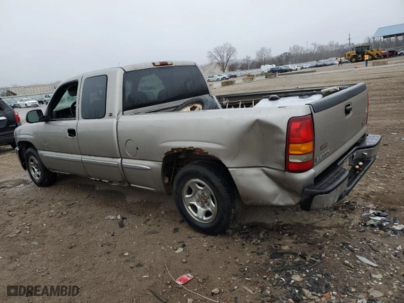 1999 GMC New Sierra 1500 SLE with VIN 2GTEC19T2X1530937, listed as a Copart auction lot 86701604 with NaN miles and Clean Title. Bid and sale history available at carsss.com. Image 2.