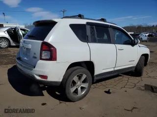 2016 Jeep Compass High Altitude Edition with VIN 1C4NJDEB1GD798645, listed as a Copart auction lot 46435305 with 95,457 mi miles and Salvage Title. Bid and sale history available at carsss.com. Image 3.