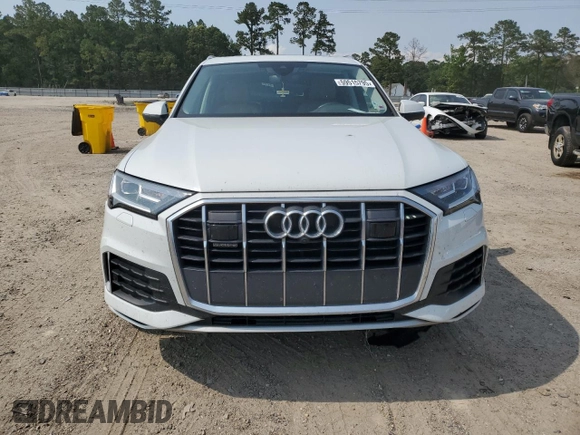 2022 Audi Q7 Premium Plus with VIN WA1LJBF79ND017822, listed as a Copart auction lot 59515795 with 71,101 mi miles and Salvage title. Bid and sale history available at DreamBid. Image 5.