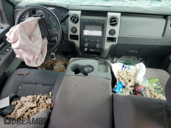 2012 Ford F-150 XL with VIN 1FTFW1EF3CFC92031, listed as a Copart auction lot 57265765 with 173,000 mi miles and Salvage title. Bid and sale history available at DreamBid. Image 8.