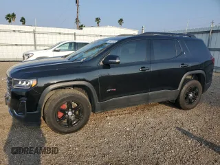 2023 GMC Acadia AT4 z VIN 1GKKNLLS8PZ250198, wystawiony jako Copart lot #51302105 z przebiegiem Nie podano mil oraz Szkoda całkowita • Salvage title. Historia ofert i sprzedaży dostępna na DreamBid. Obrazek 1.