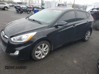 2014 Hyundai Accent SE with VIN KMHCU5AE1EU171702, listed as a Copart auction lot 44402025 with 125,345 mi miles and Salvage Title. Bid and sale history available at carsss.com. Image 1.