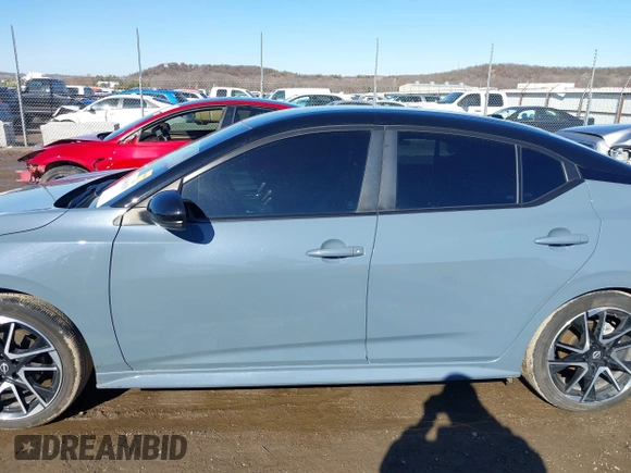 2024 Nissan Sentra SR with VIN 3N1AB8DV6RY207470, listed as a IAAI auction lot 41486139 with 13,835 mi miles and . Bid and sale history available at DreamBid. Image 14.