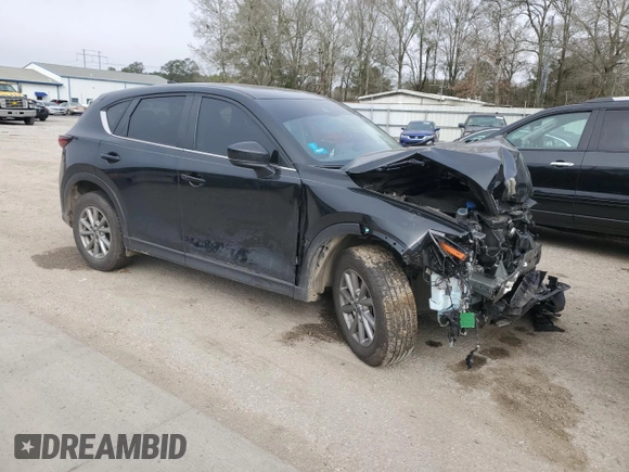 2023 Mazda CX-5 2.5 S Preferred Package with VIN JM3KFBCM8P0169220, listed as a Copart auction lot 46641195 with 0 mi miles and Salvage Title. Bid and sale history available at carsss.com. Image 4.