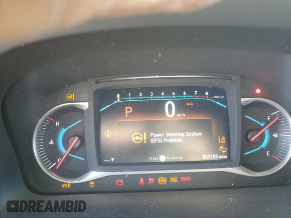 2021 Honda Pilot Special Edition with VIN 5FNYF6H20MB047823, listed as a Copart auction lot 47267825 with 57,103 mi miles and Salvage Title. Bid and sale history available at DreamBid. Image 9.