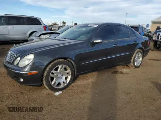 2003 Mercedes-Benz E-Class 5.0L with VIN WDBUF70J83A205550, listed as a Copart auction lot 76399474 with 118,646 mi miles and Salvage Title. Bid and sale history available at carsss.com. Image 1.