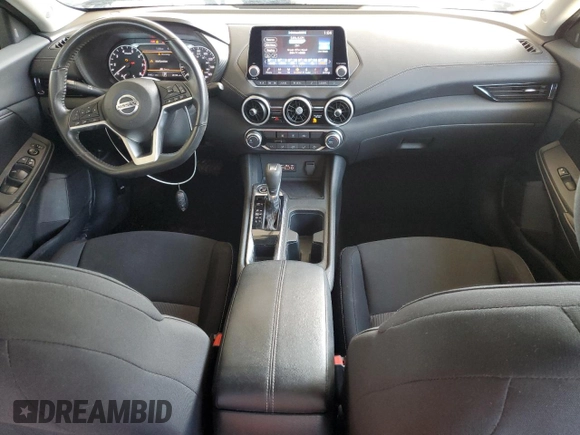 2022 Nissan Sentra SV with VIN 3N1AB8CV6NY241212, listed as a Copart auction lot 50308965 with 50,822 mi miles and Salvage Title. Bid and sale history available at carsss.com. Image 8.