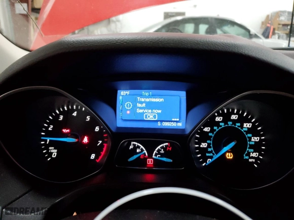 2014 Ford Focus SE with VIN 1FADP3F22EL158066, listed as a Copart auction lot 47765455 with 99,250 mi miles and Salvage Title. Bid and sale history available at carsss.com. Image 9.