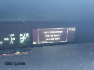 2014 Toyota Prius Four with VIN JTDKN3DU2E1761719, listed as a Copart auction lot 81494664 with 107,306 mi miles and Salvage Title. Bid and sale history available at DreamBid. Image 9.