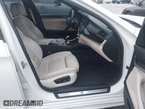 2014 BMW 5 Series 528i with VIN WBA5A5C53ED504191, listed as a IAAI auction lot 41771759 with 91,397 mi miles. Bid and sale history available at carsss.com. Image 5.