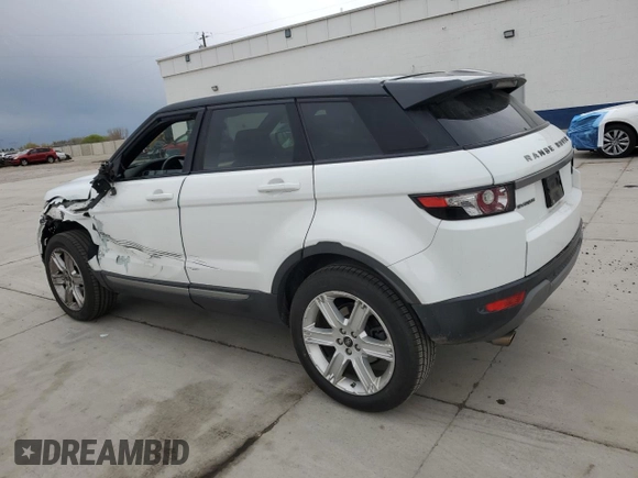 2013 Land Rover Range Rover Evoque Pure Plus with VIN SALVP2BG6DH841456, listed as a Copart auction lot 51354185 with 100,547 mi miles and Salvage title. Bid and sale history available at DreamBid. Image 2.