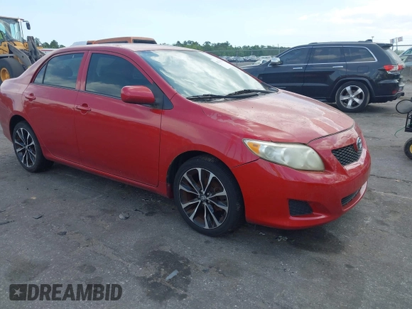 2009 Toyota Corolla with VIN JTDBL40E79J003620, listed as a IAAI auction lot 42178929 with 143,989 mi miles and . Bid and sale history available at carsss.com. Image 1.