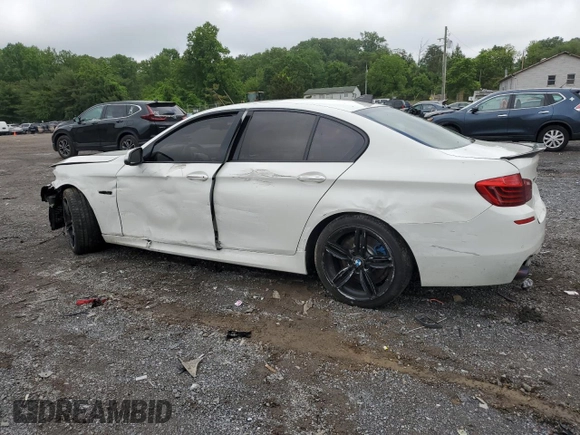 2014 BMW 5 Series 535i xDrive z VIN WBA5B3C50ED535321, wystawiony jako Copart lot #57020725 z przebiegiem 178 165 mil mil oraz Szkoda całkowita • Salvage title. Historia ofert i sprzedaży dostępna na DreamBid. Obrazek 2.