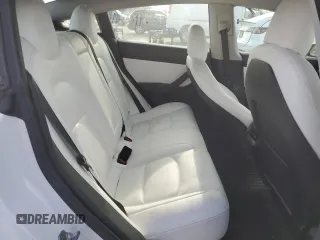 2021 Tesla Model 3 Standard Range Plus with VIN 5YJ3E1EA0MF858839, listed as a Copart auction lot 43784445 with 109,772 mi miles and Salvage Title. Bid and sale history available at DreamBid. Image 11.